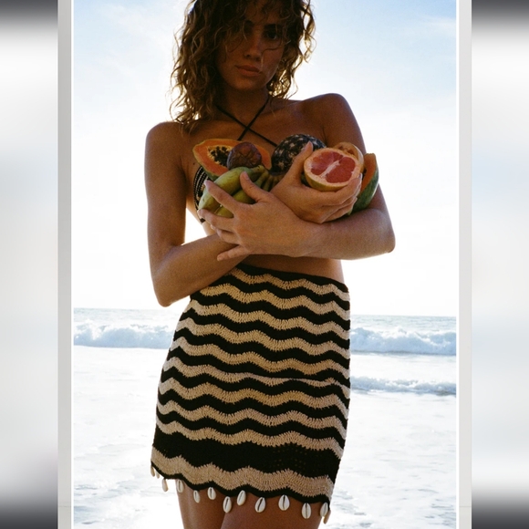 Free People x The Wolf Gang Merenda Skirt - Picture 2 of 13